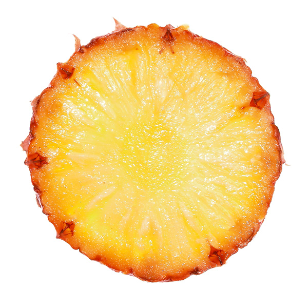 scheibe einer ananas